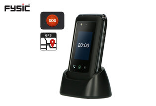 Eenvoudige mobiele klaptelefoon met SOS-noodknop van Fysic — 3