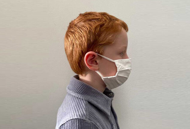 Set van 5 herbruikbare mondmaskers voor kinderen