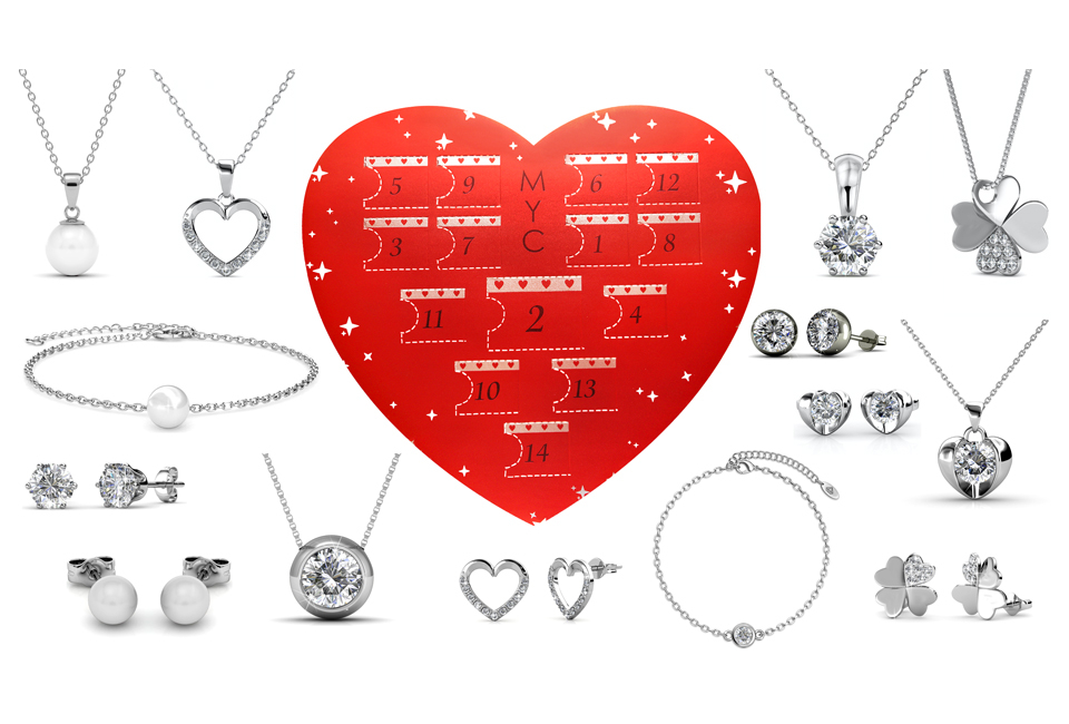 Parure de 14 bijoux pour la Saint-Valentin - MYC