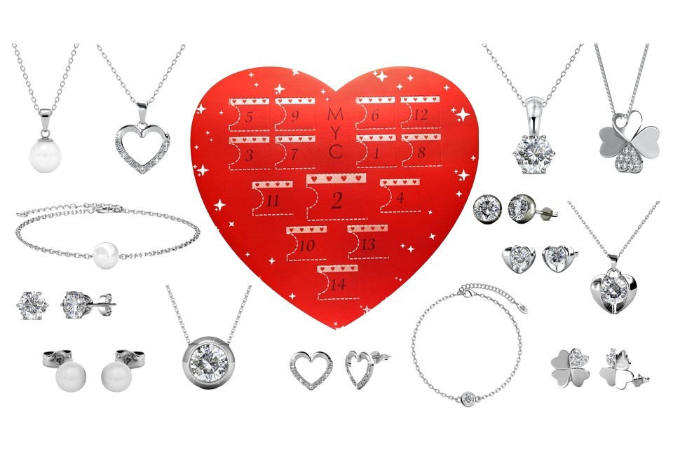 Parure de 14 bijoux pour la Saint-Valentin - MYC