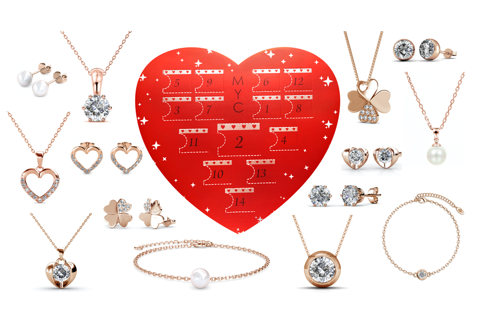 Parure de 14 bijoux pour la Saint-Valentin - MYC