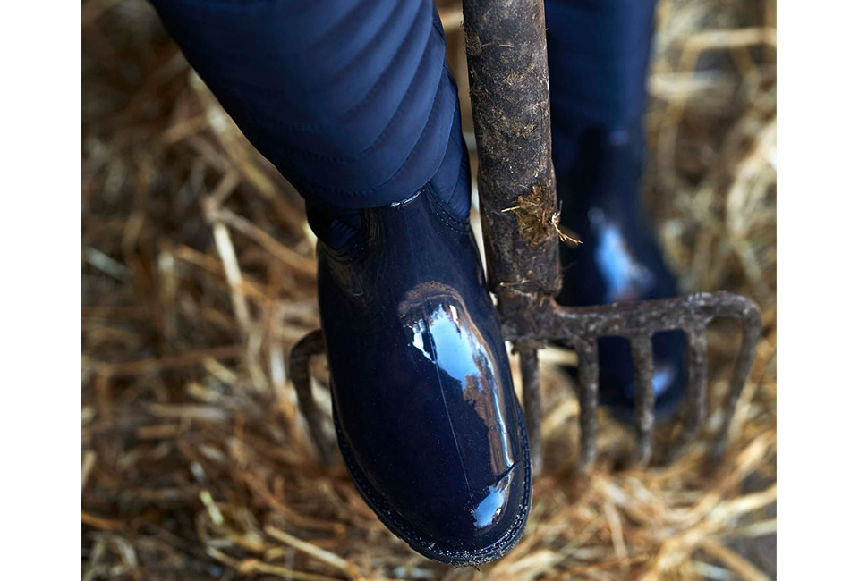 Stijlvolle gevoerde regenlaarzen voor dames