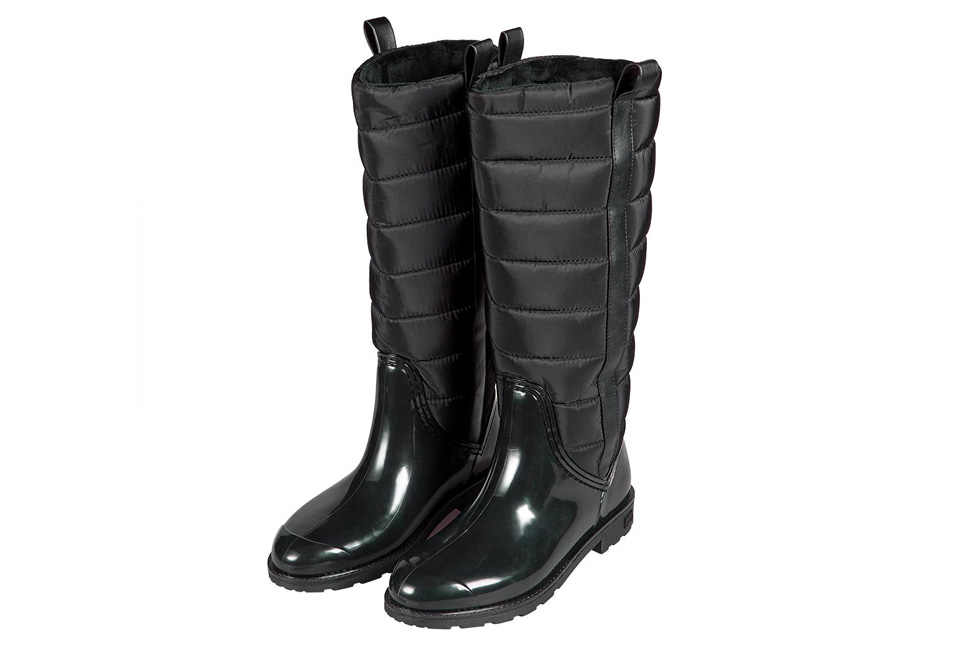 Stijlvolle gevoerde regenlaarzen voor dames