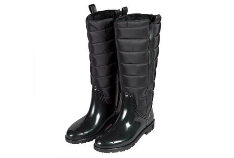 Stijlvolle gevoerde regenlaarzen voor dames