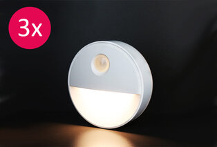 Set de 3 veilleuses LED avec détecteur de mouvement — 4