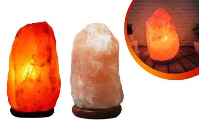 Zoutlamp met gezellig warm licht 1+1 Gratis — 6