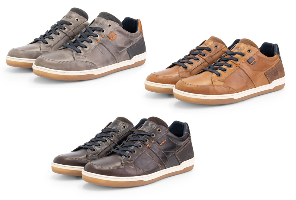 Sportliche Sneaker aus Leder für Herren