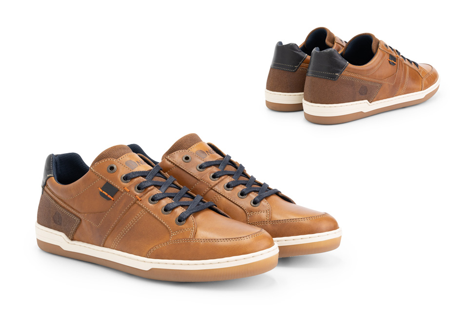 Sportliche Sneaker aus Leder für Herren