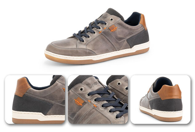 Sportliche Sneaker aus Leder für Herren