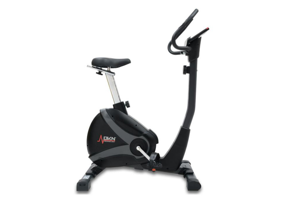 Bicicleta estática baja con pantalla LCD