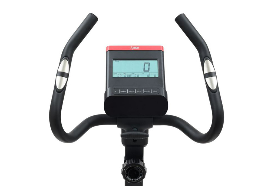 Bicicleta estática baja con pantalla LCD