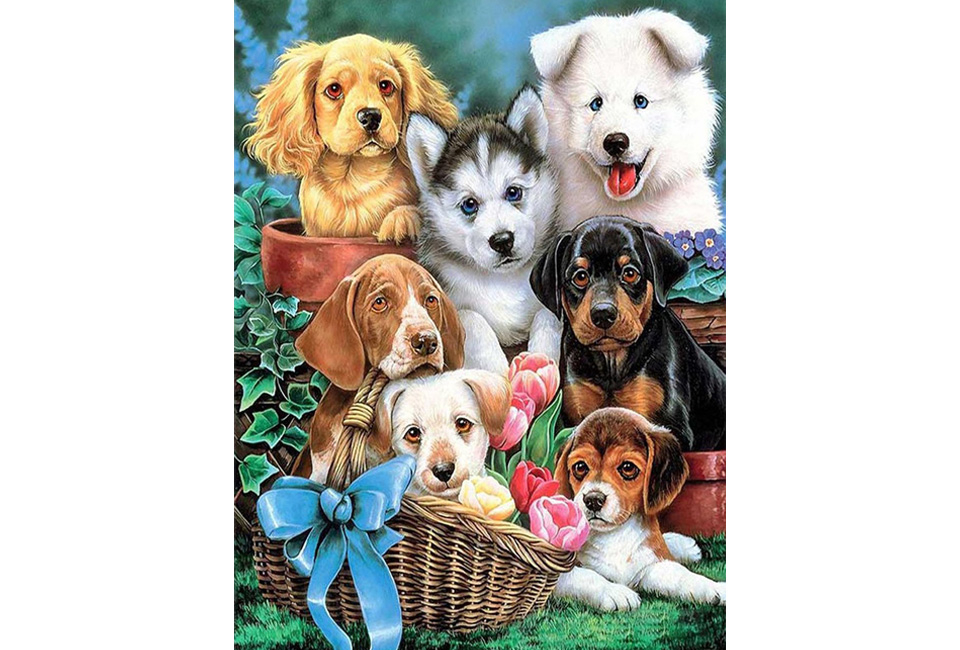Kit per diamond painting