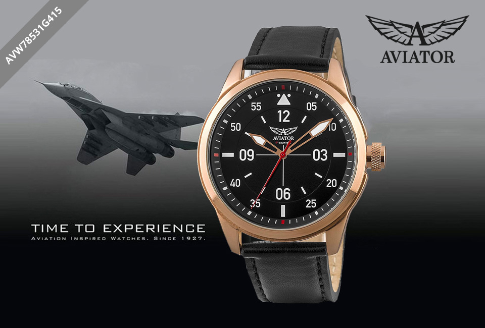 Men's aviator watch online