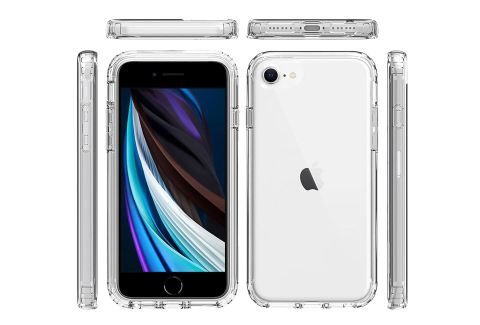Refurbished iPhone SE2020 met gratis hoes en screenprotector