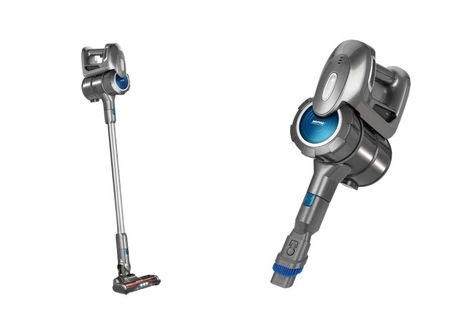 Compacte cycloonsteelstofzuiger met accessoires