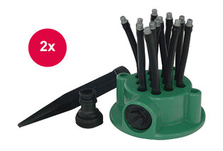 Set con 2 irrigatori da giardino flessibili — 3