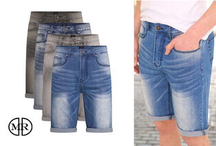 Denim shorts for men by Mario Russo 