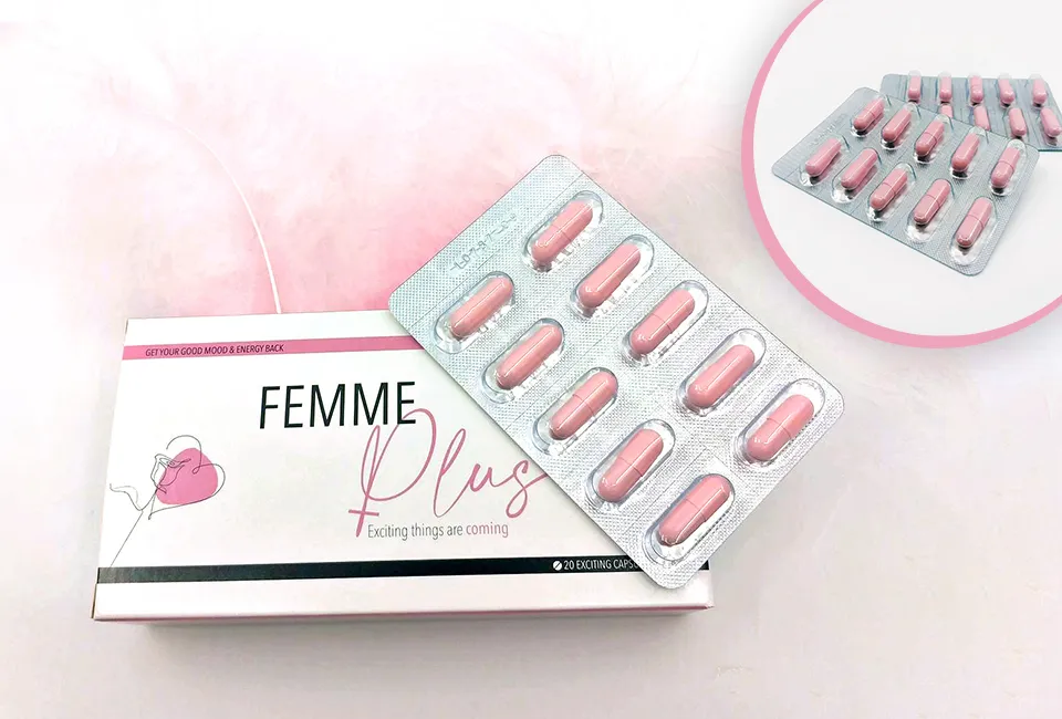 Capsules stimulantes pour femme