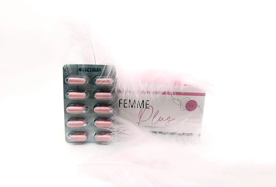 Capsules stimulantes pour femme