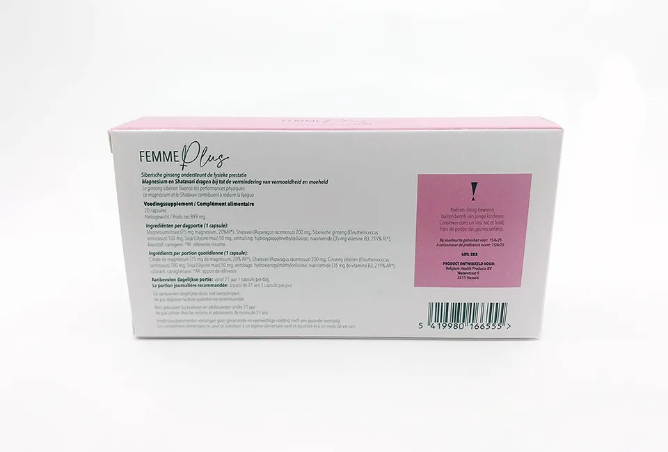Capsules stimulantes pour femme