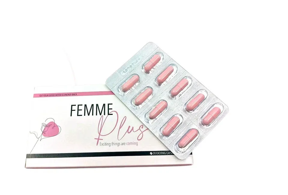 Capsules stimulantes pour femme
