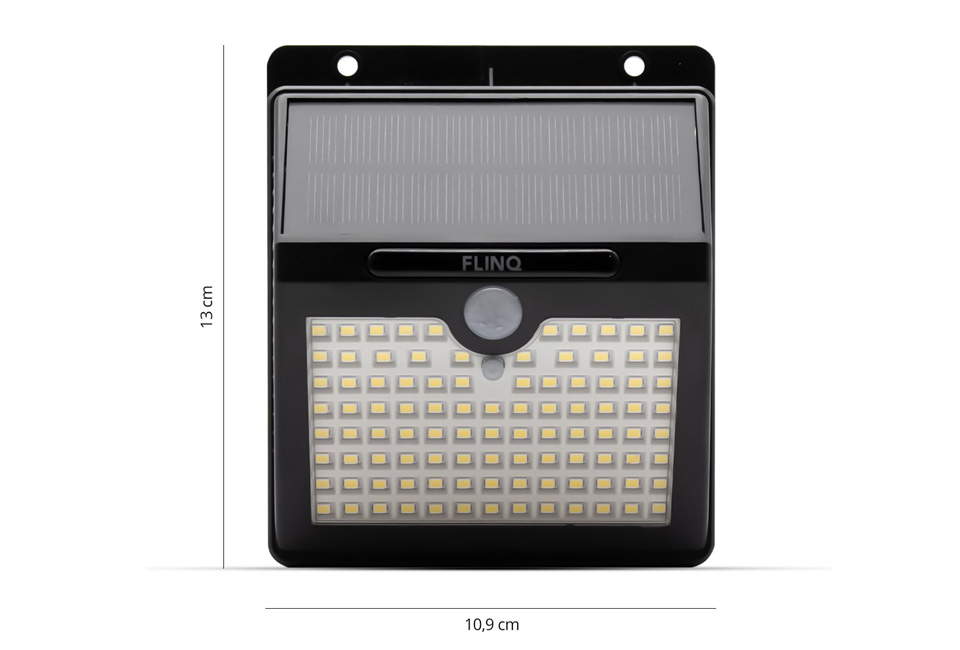 Wielofunkcyjna solarna lampy LED zewnętrzna z czujnikiem ruchu