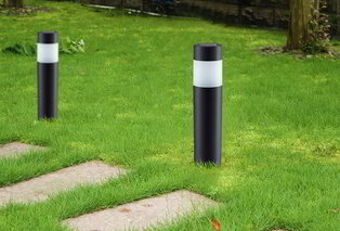 Set van 4 tuinlampen op zonne-energie — 3