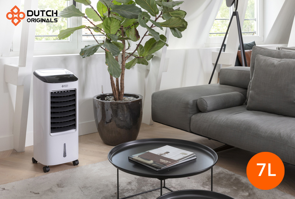 Luchtcooler voor hete zomerdagen