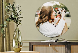 Bon pour un tirage photo sur une toile ou un cercle mural sur le site Fotoproducten.nl — 9
