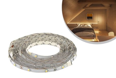 Ledlichtstrip van 5 meter met warm wit licht
