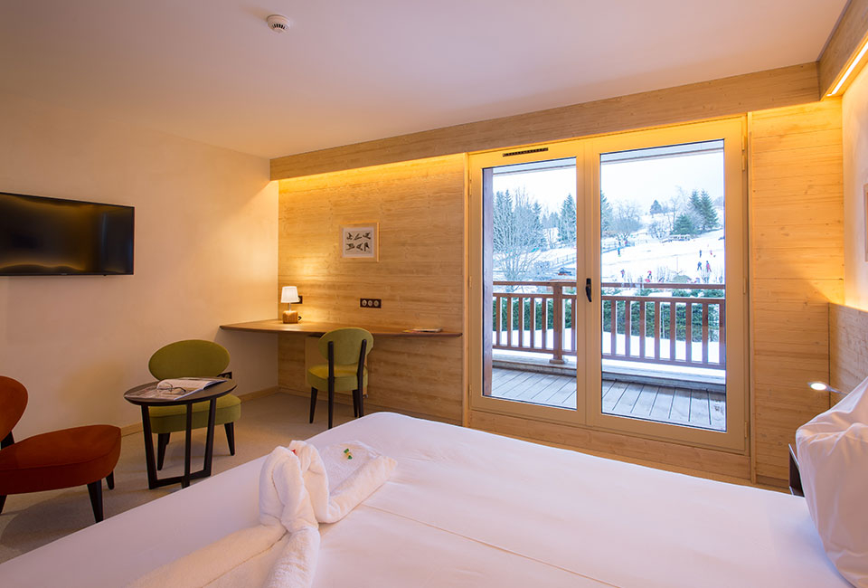 Séjour de 2, 3, ou 5 nuits en demi-pension en Alsace, dans le massif des Vosges  - Hôtel-restaurant Mont Champ du Feu