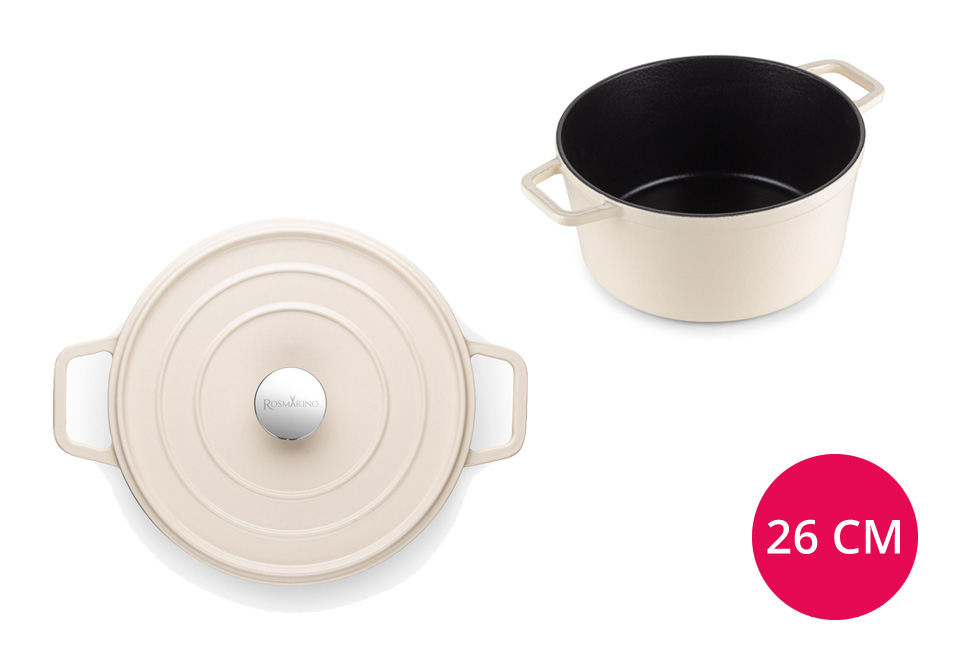 Gietijzeren pot voor winterse stoofpotjes