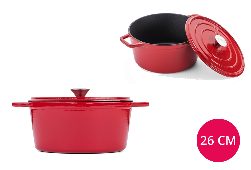Gietijzeren pot voor winterse stoofpotjes