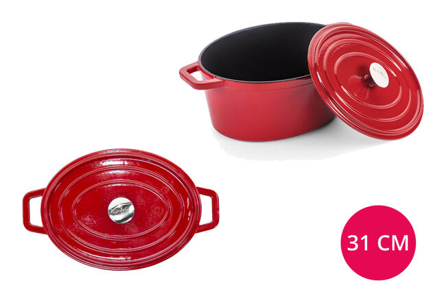 Gietijzeren pot voor winterse stoofpotjes