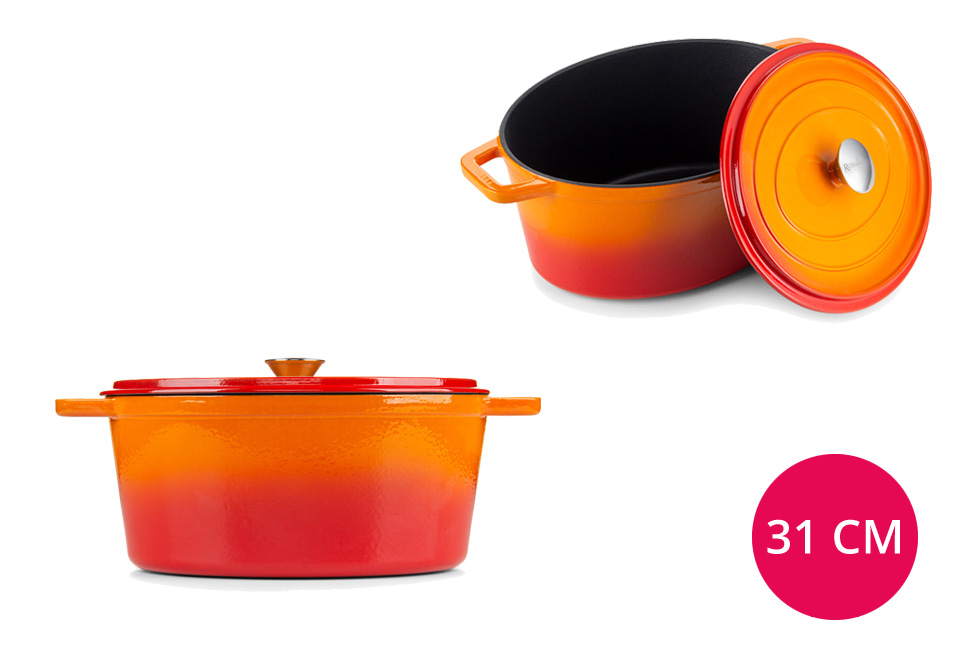 Gietijzeren pot voor winterse stoofpotjes