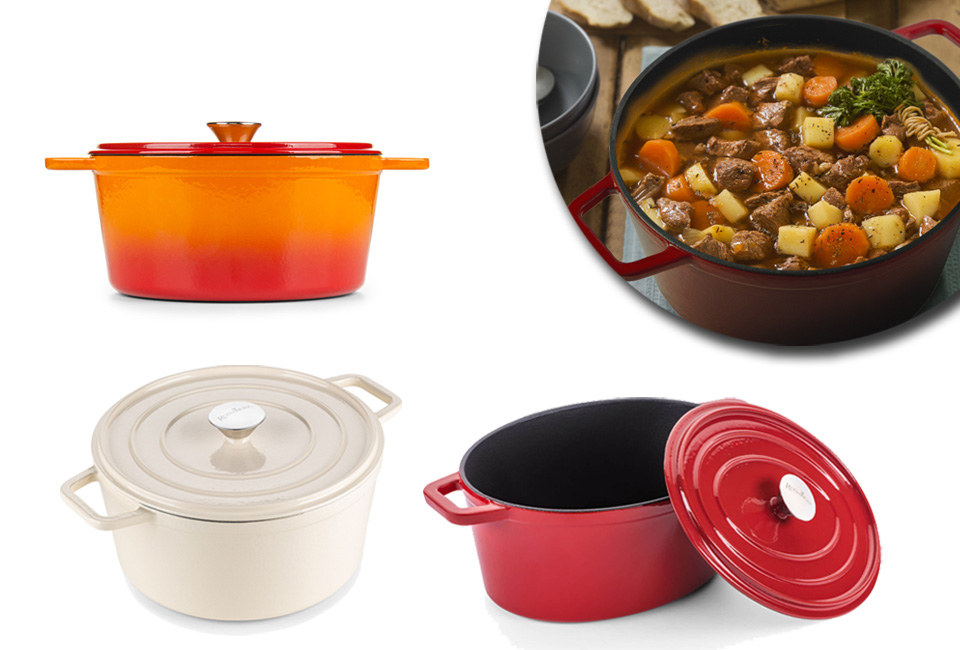 Gietijzeren pot voor winterse stoofpotjes