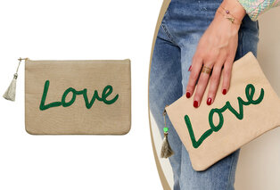 Leuk make-uptasje met opschrift — 3