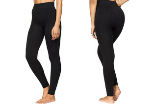 2 dikke zwarte naadloze leggings — 5