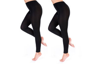 2 dikke zwarte naadloze leggings — 8