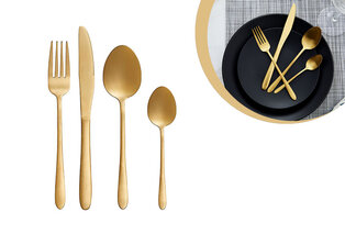 Set de couverts de 24, 39 ou 50 pièces en 3 couleurs — 6