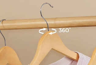 Zestaw 12 wieszaków na spodnie lub 20 wieszaków ubraniowych — 3
