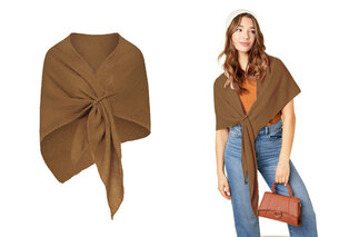 Poncho alla moda in diversi bellissimi colori — 10