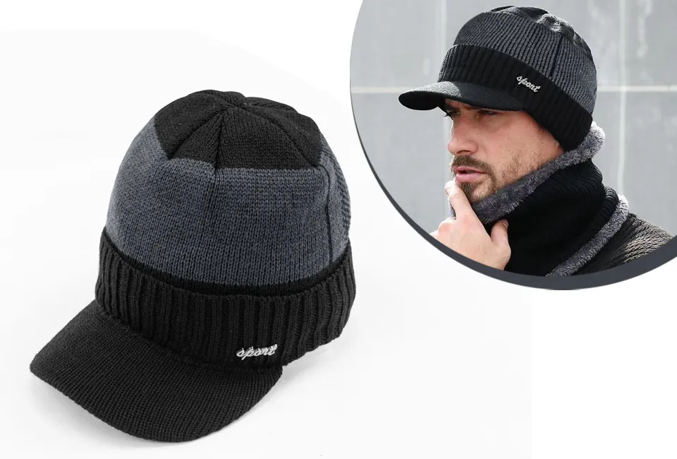 Warm Visor beanie