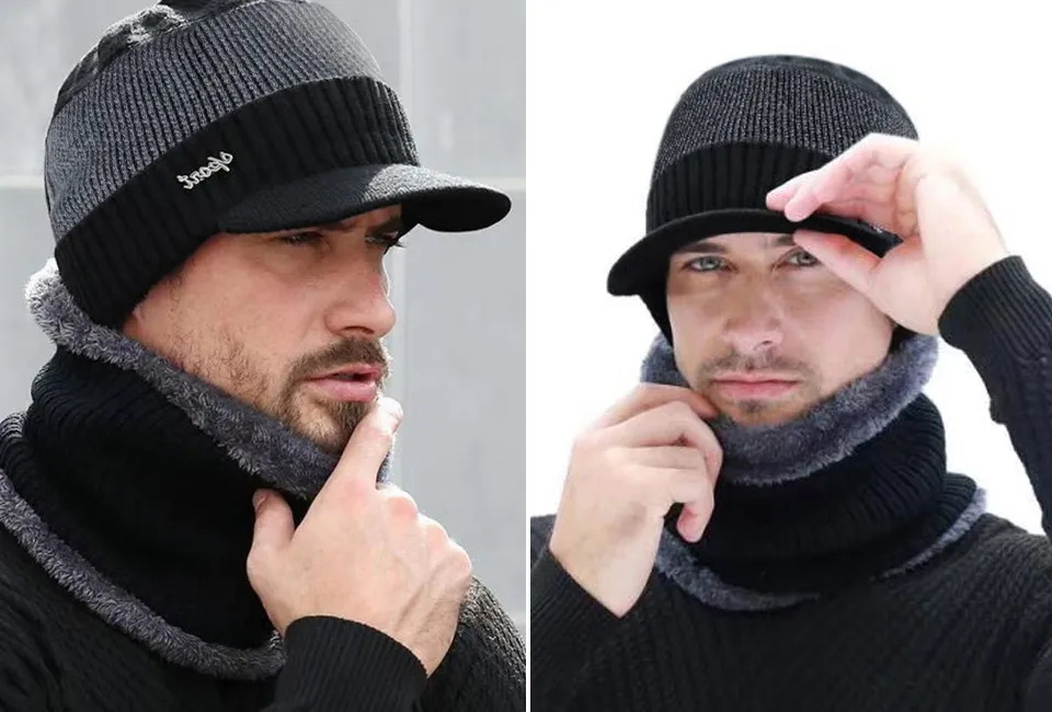 Warm Visor beanie