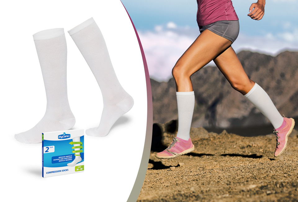 Chaussettes de compression