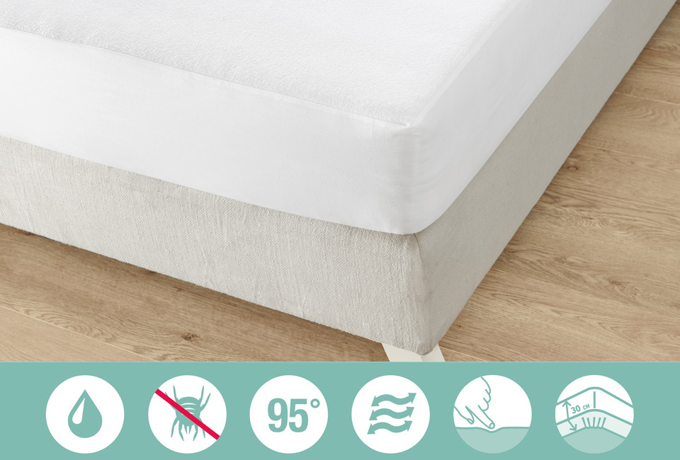 Mistral Home antibacteriële matrasbeschermer