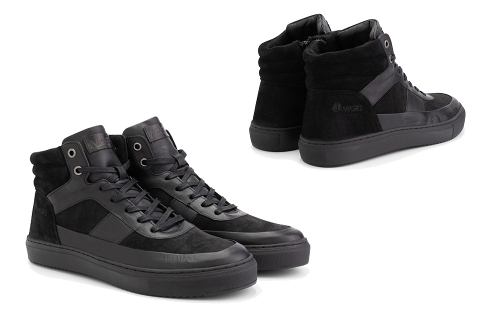 Baskets en cuir avec doublure en laine pour hommes et femmes