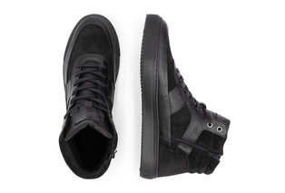 Baskets en cuir avec doublure en laine pour hommes et femmes — 3
