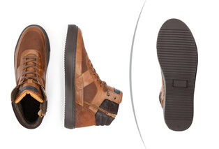 Baskets en cuir avec doublure en laine pour hommes et femmes — 7