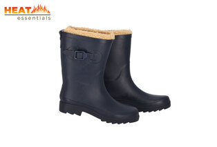Bottes de pluie en caoutchouc rembourrées pour femmes — 4